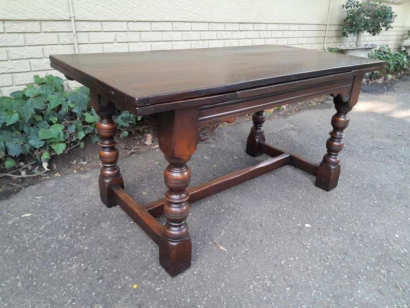 A 20th Century English Oak Refectory Table