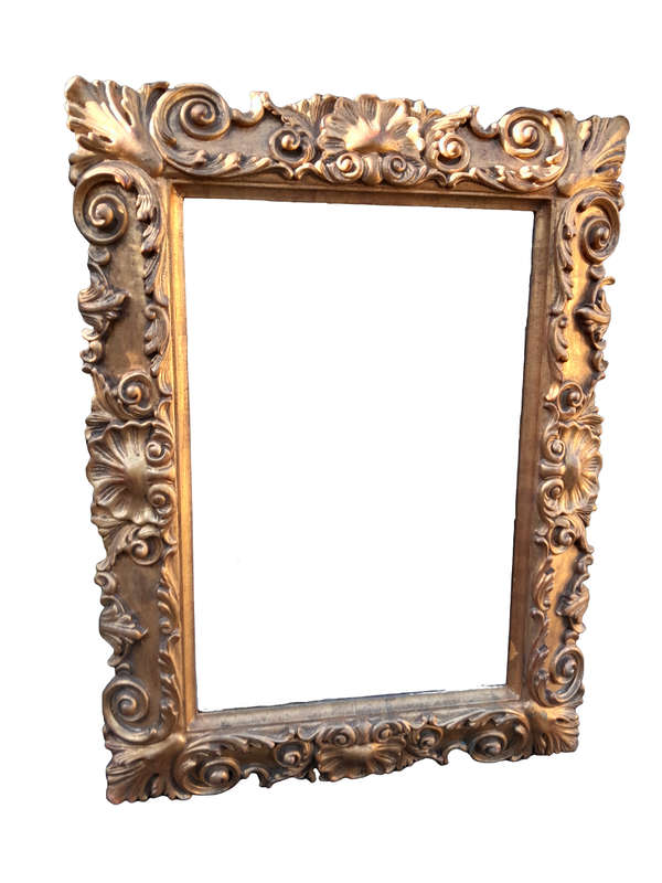 A 20th Century Rococo Style Bevelled Mirror of Large Proportions