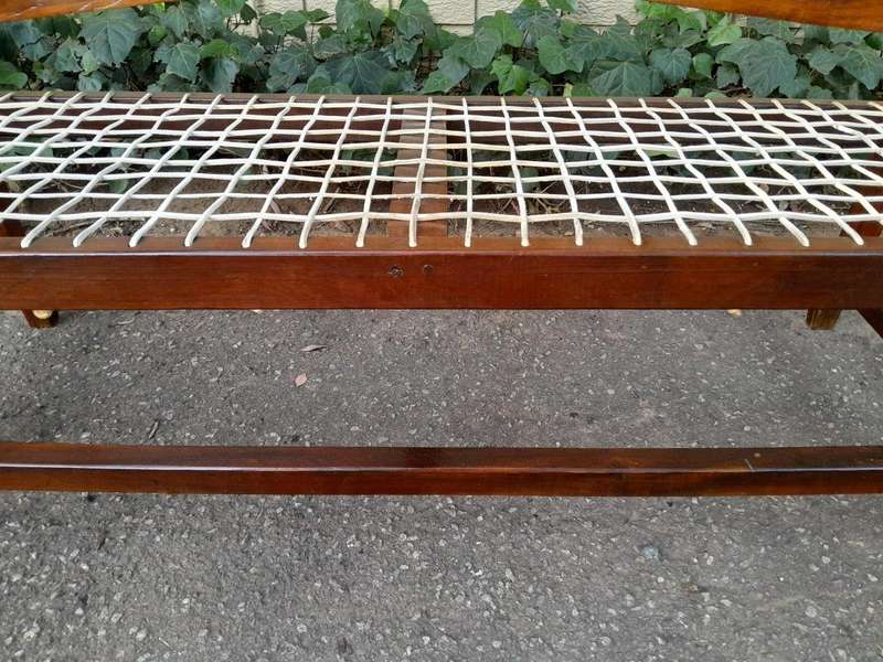 A 19th Century Cape Stinkwood and Fruitwood Riempie Bench