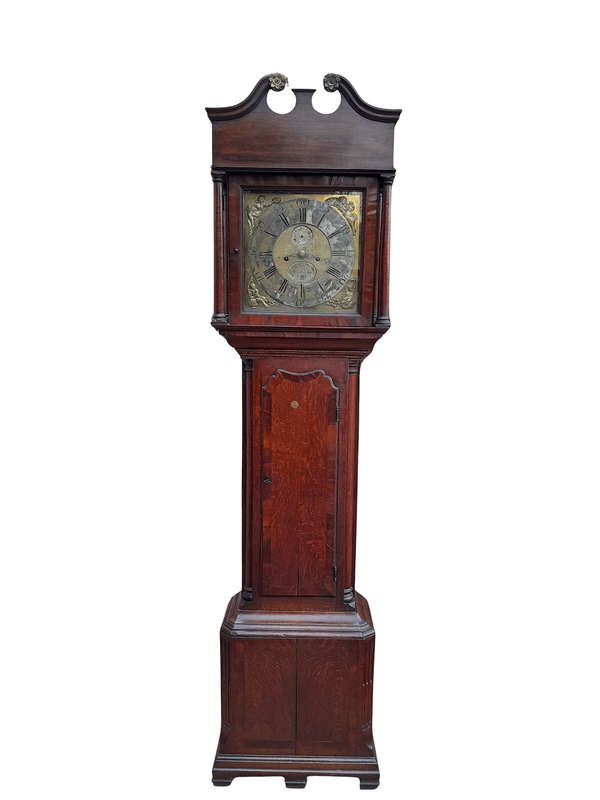 A Mid 18th Century George III Oak D. Seddon Frodsham Grandfather / Longcase Clock With a BADA (Br...