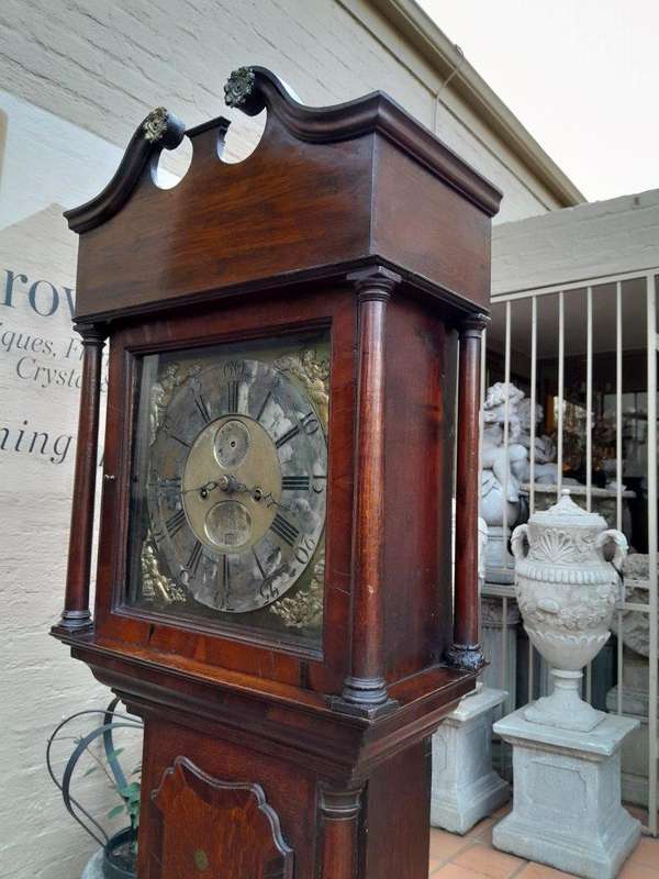 A Mid 18th Century George III Oak D. Seddon Frodsham Grandfather / Longcase Clock With a BADA (Br...