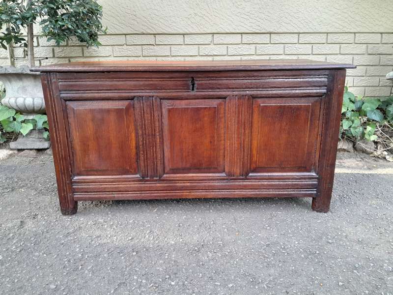 A Late 19th Century Oak Kist