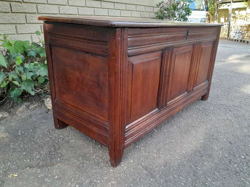 A Late 19th Century Oak Kist