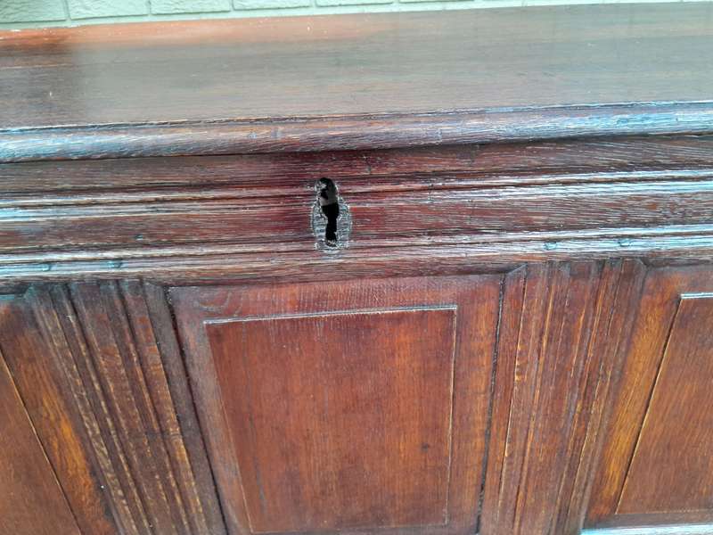 A Late 19th Century Oak Kist