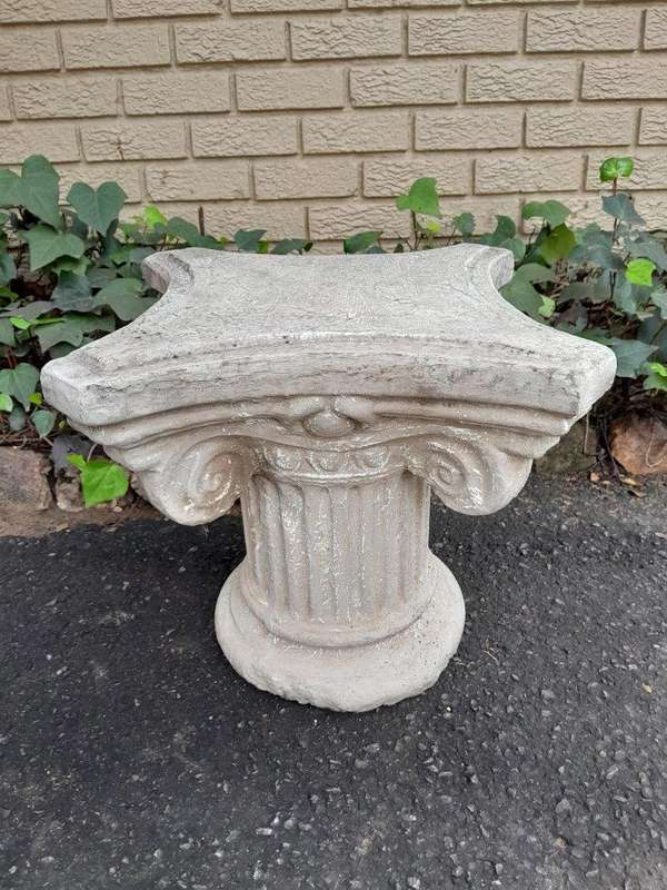 An Aged Architectural Concrete Plinth / Table Base