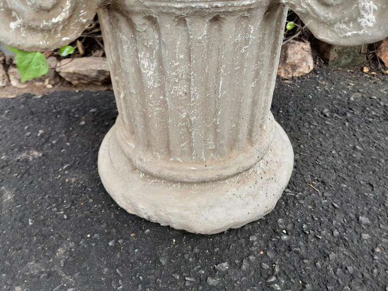 An Aged Architectural Concrete Plinth / Table Base