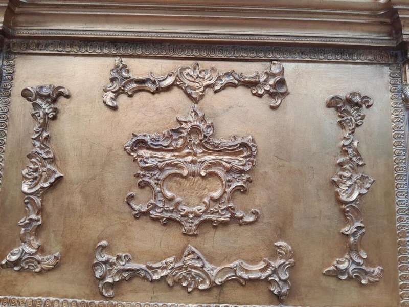 A 20th Century Pair of French Empire Style Giltwood Bevelled Mirrors