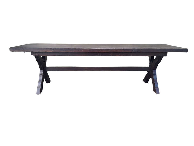A 20th Century Rare an Exceptional Large Oak Refectory / Dining / Entrance Table  (12 seater)