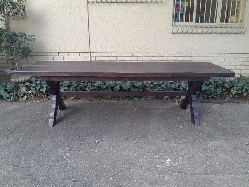 A 20th Century Rare an Exceptional Large Oak Refectory / Dining / Entrance Table  (12 seater)