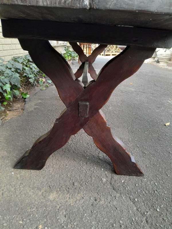 A 20th Century Rare an Exceptional Large Oak Refectory / Dining / Entrance Table  (12 seater)