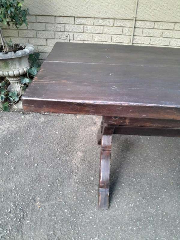 A 20th Century Rare an Exceptional Large Oak Refectory / Dining / Entrance Table  (12 seater)