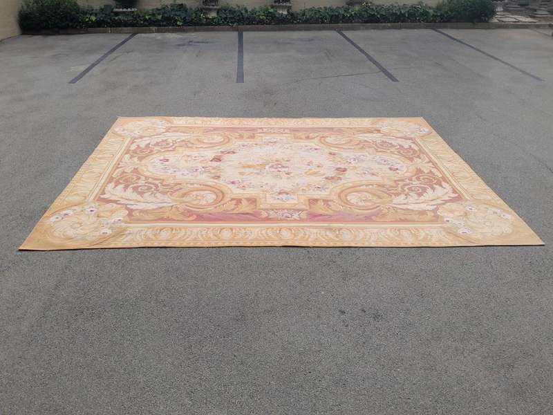 A  French Aubusson Carpet / Rug