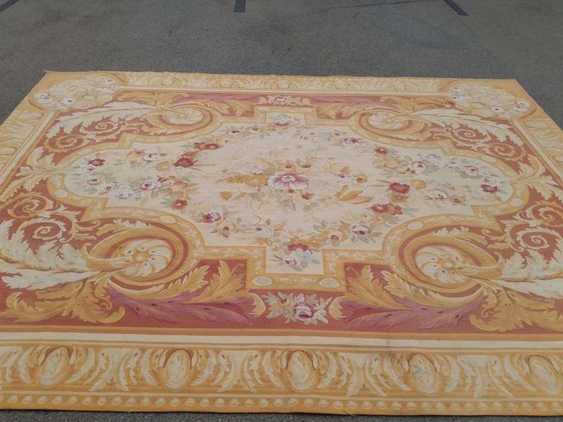 A  French Aubusson Carpet / Rug