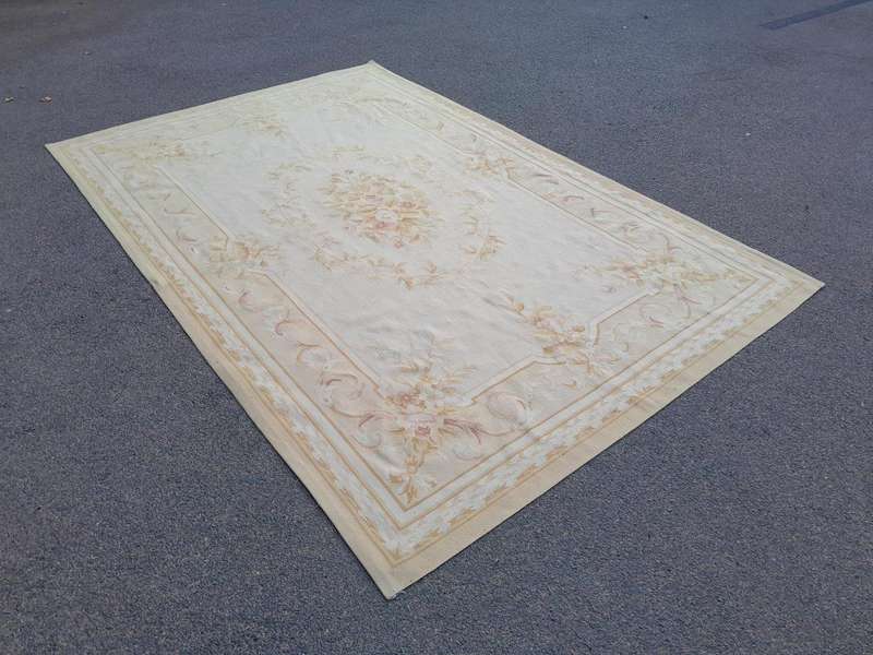 A 20th Century French Style Aubusson  Handmade