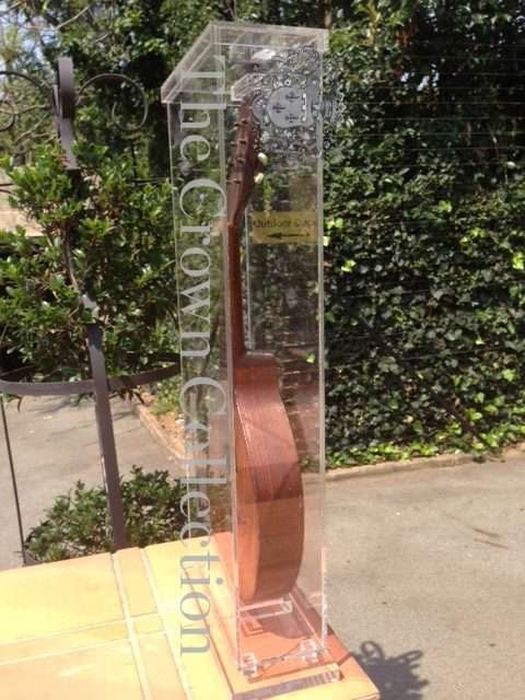 Vintage 8 String Mandolin Encased in Perspex Box