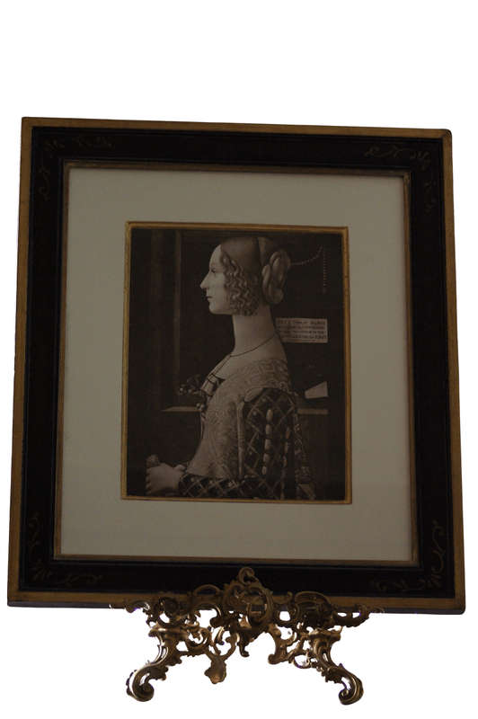Black & White Female Portrait Framed Graphics excluding easel(various options to choose from - co...