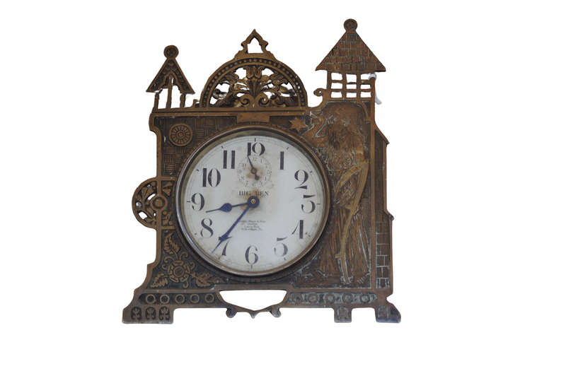 Antique Bronze / Brass "Westclox" Big Ben