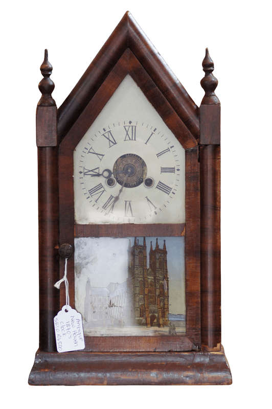 Antique New Haven 1870S Clock