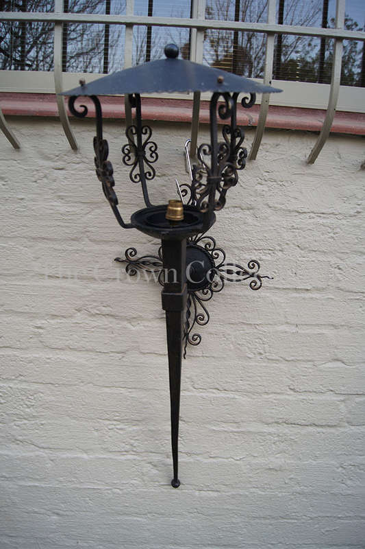 Wrought Iron Wall Light
