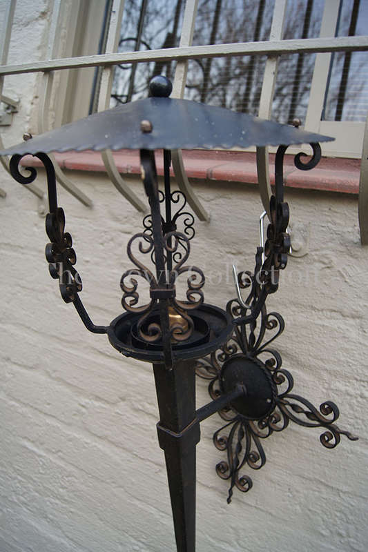 Wrought Iron Wall Light
