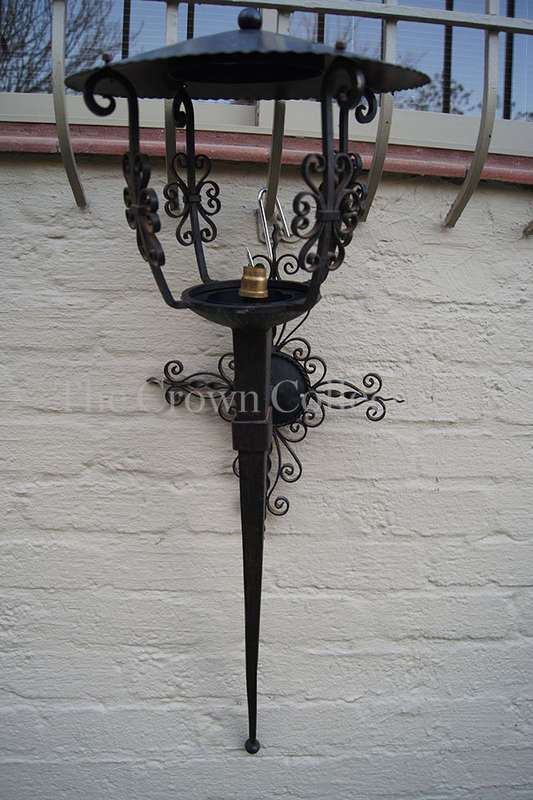 Wrought Iron Wall Light