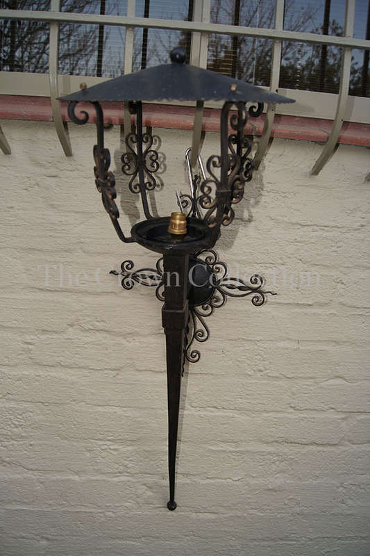 Wrought Iron Wall Light