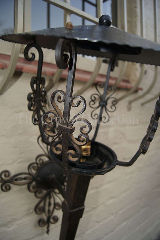 Wrought Iron Wall Light
