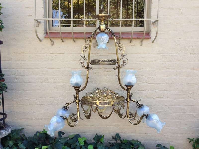 Brass Chandelier
