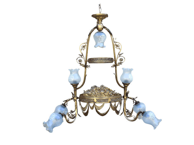Brass Chandelier