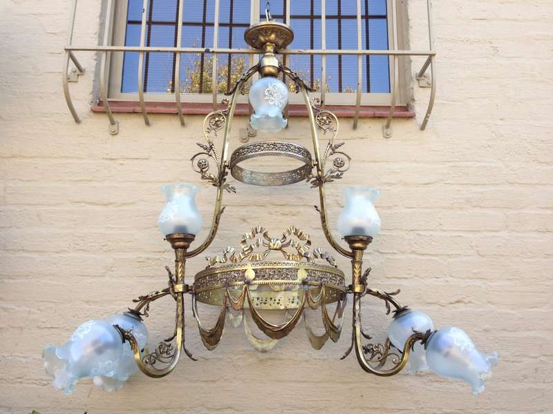 Brass Chandelier