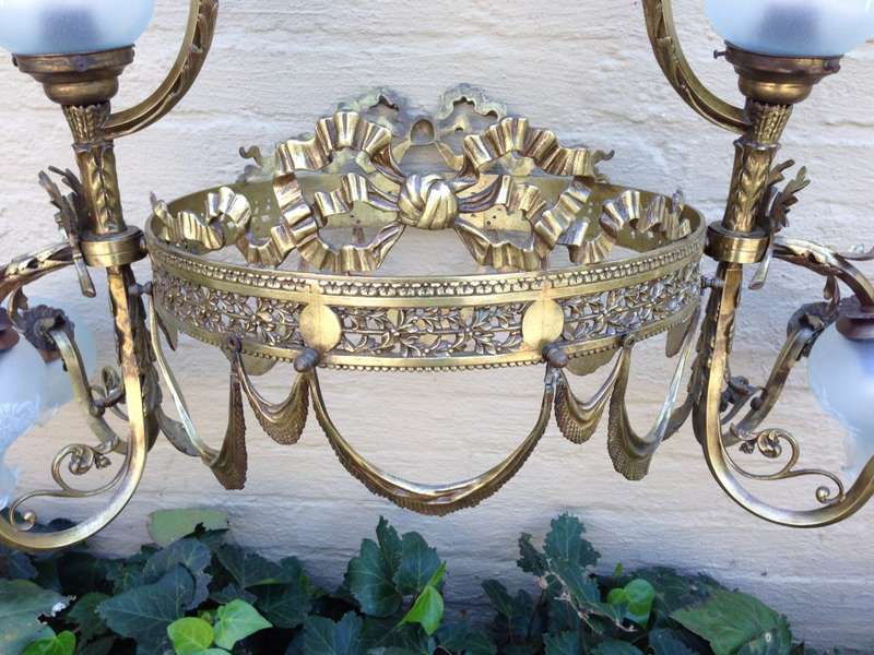 Brass Chandelier