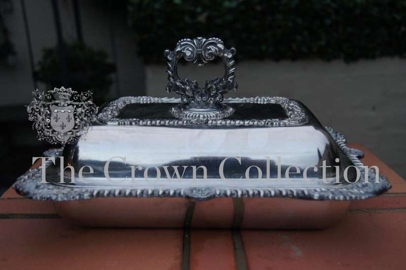 Silver Plated Entrée Dish