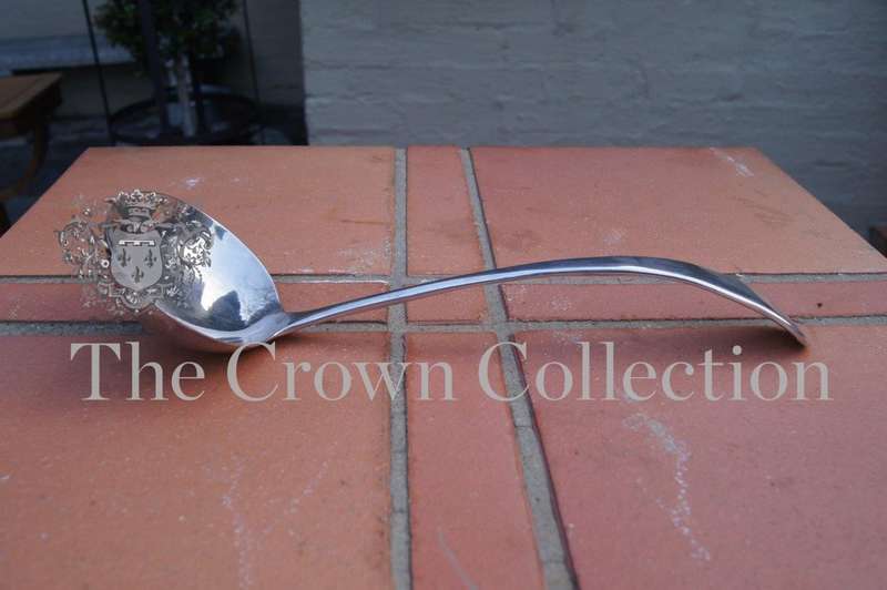 Vintage Plated Soup Ladle Van Riebeeck Plate EPNS