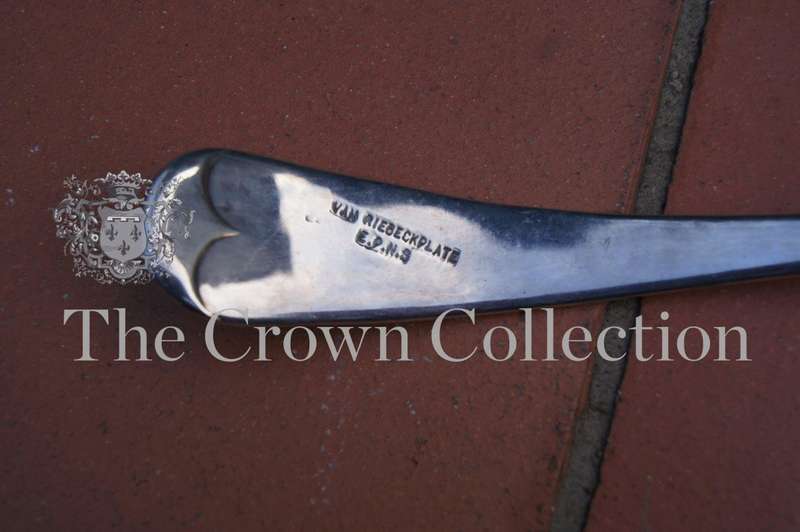Vintage Plated Soup Ladle Van Riebeeck Plate EPNS