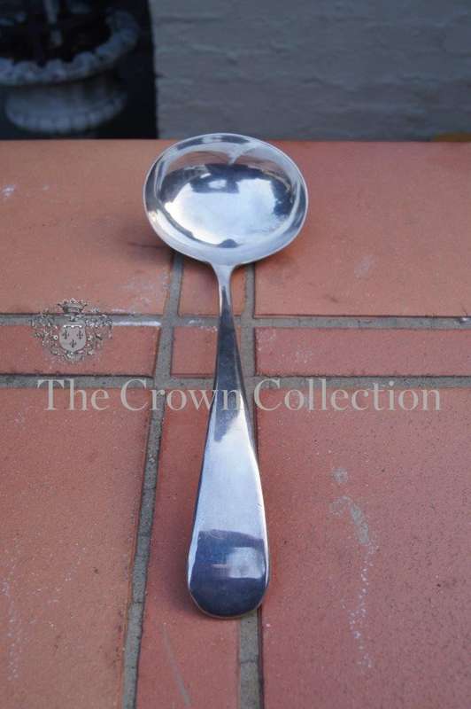 Vintage Plated Soup Ladle Van Riebeeck Plate EPNS