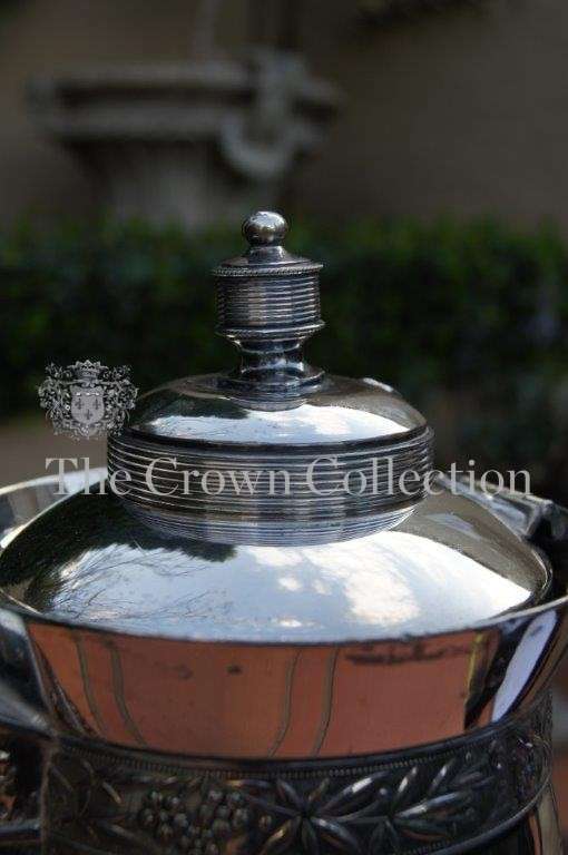 Simpson, Hall & Miller Ornate 1800 Silver Plate Water Pitcher