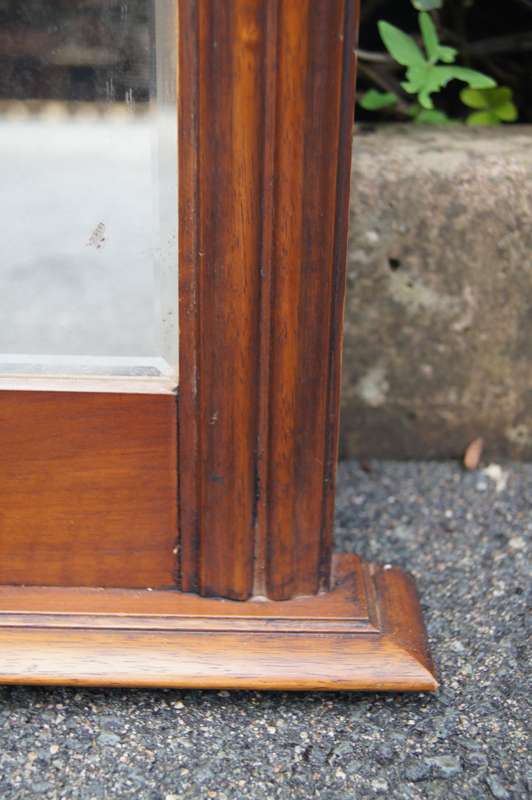 Mahogany Bevelled Mirror