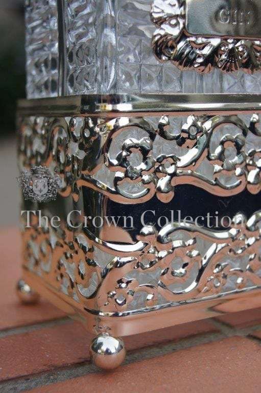 Vintage Silver Plated Tantalus (2 Decanter Set)