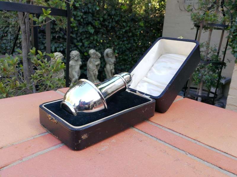 Castor Sugar Shaker Birmingham Circa 1930 Solid Silver