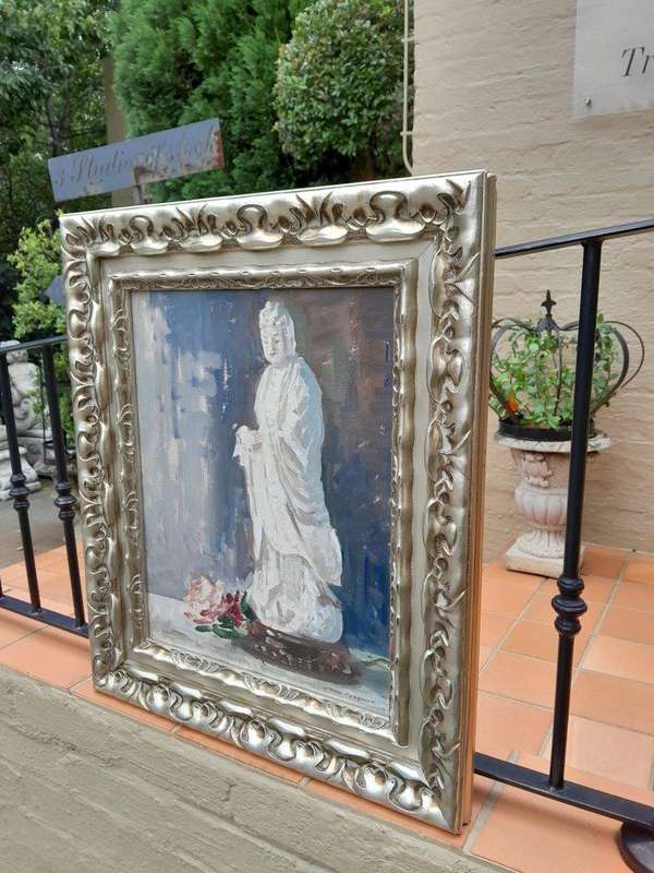 Painting Of A Stature By  John Ferguson