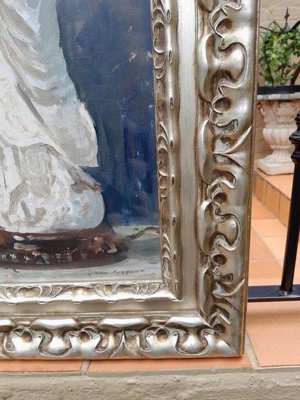 Painting Of A Stature By  John Ferguson