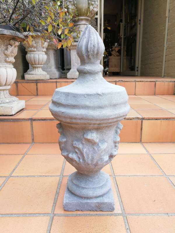 Pair of Concrete Urns