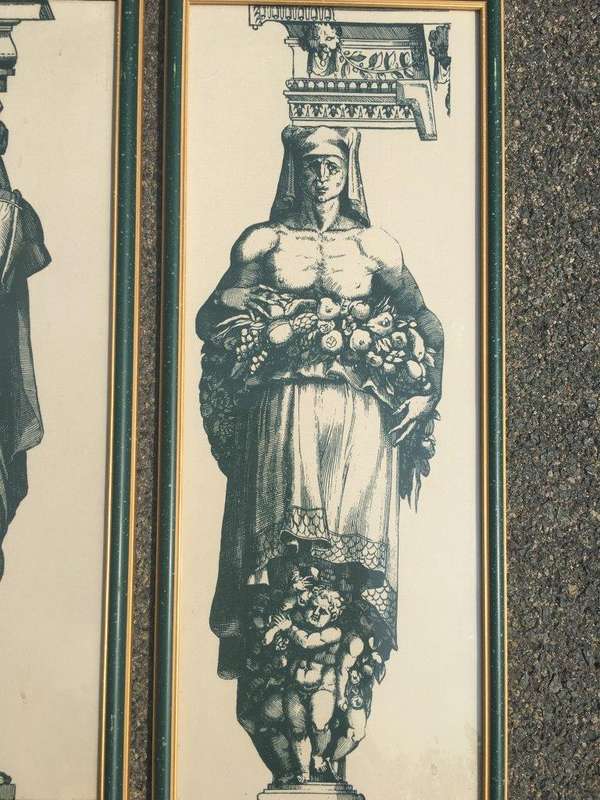 A 20TH Century Set of Four Ancient Roman Prints - ND