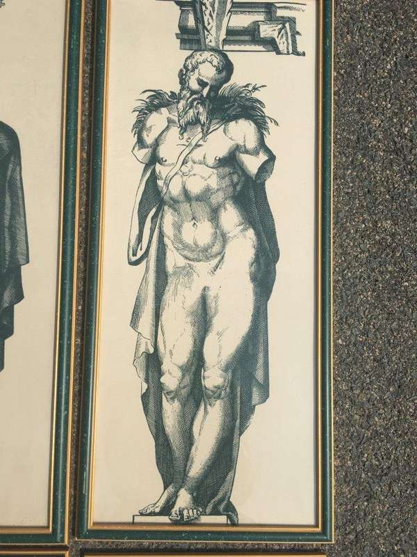 A 20TH Century Set of Four Ancient Roman Prints - ND