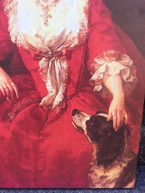 Canvas - Lady in a Red Dress