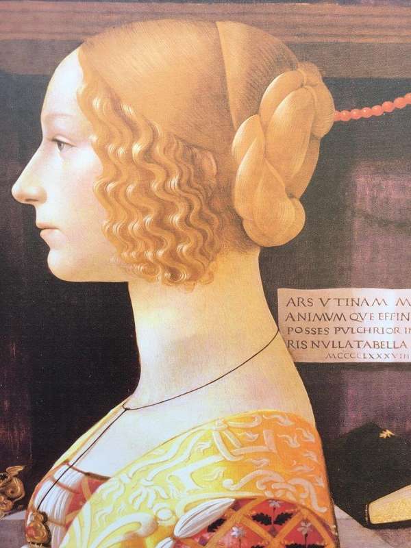 Canvas - Lady with Ringlets