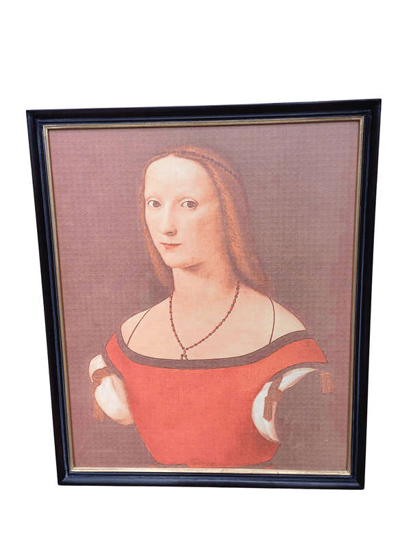Canvas - Lady with Necklace