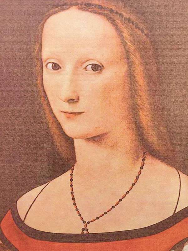 Canvas - Lady with Necklace