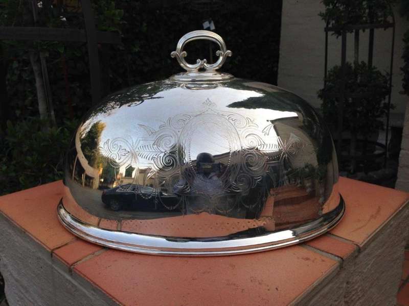 Silver Plated Food Dome