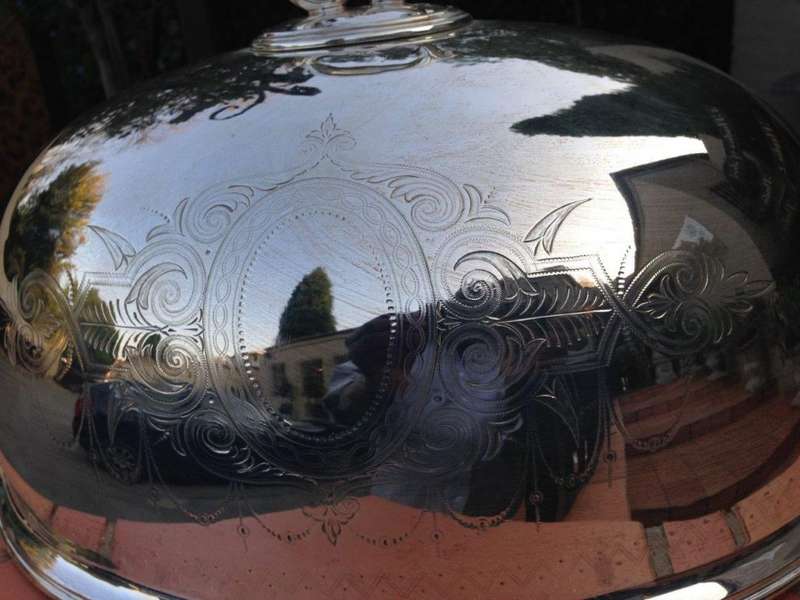 Silver Plated Food Dome